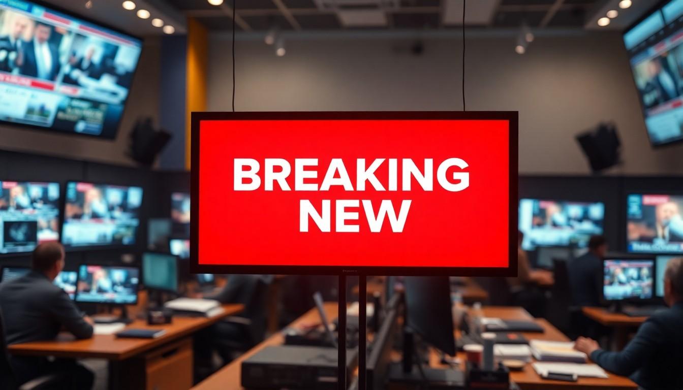 breaking news banner